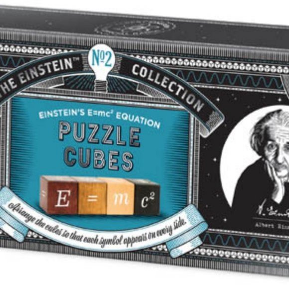 The Einstein E=mc2 Puzzle Cubes - Picture 6 of 7